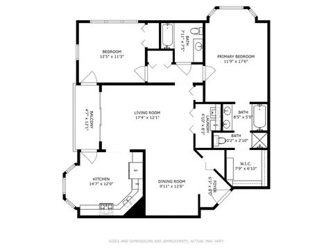 Floorplan - 3100 Town Square Dr #307, Rolling Meadows, IL 60008 photo 1 of 1