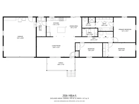 Floorplan - 2522 E 1704th Rd, Ottawa, IL 61350 photo 1 of 1
