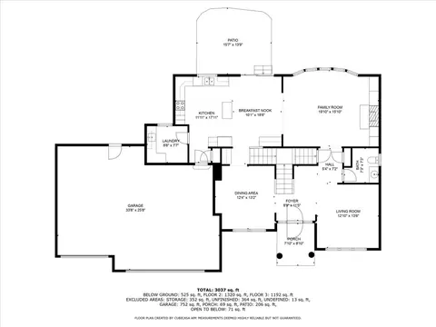 Floorplan - 2685 Chandler Dr, Normal, IL 61761 photo 3 of 4