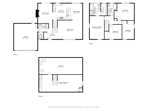 Floorplan - 165 Hamilton Ln, Wheaton, IL 60189 photo 1 of 4