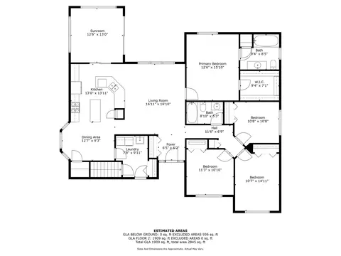 Floorplan - 25305 Wheat Dr, Plainfield, IL 60585 photo 1 of 2