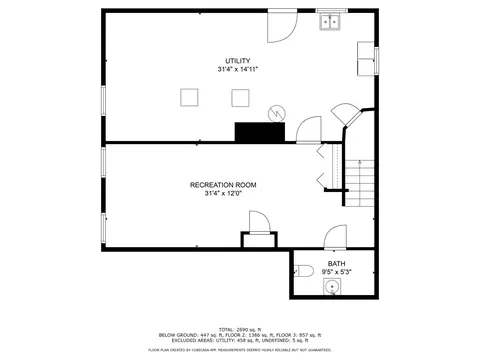 Floorplan - 720 Perth Ave, Flossmoor, IL 60422 photo 4 of 4