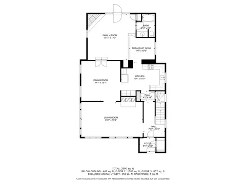 Floorplan - 720 Perth Ave, Flossmoor, IL 60422 photo 2 of 4