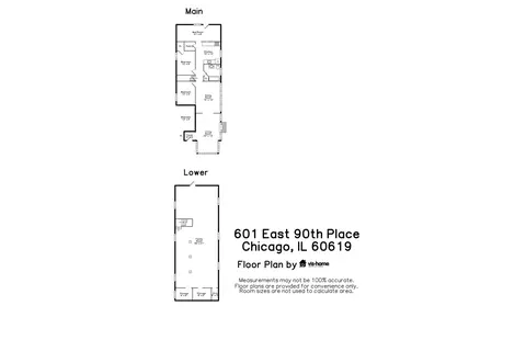 Floorplan - 601 E 90th Pl, Chicago, IL 60619 photo 1 of 3