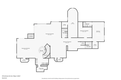 Floorplan - 8744 Johnston Rd, Burr Ridge, IL 60527 photo 1 of 5