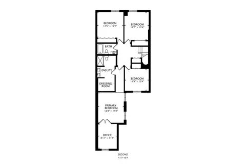 Floorplan - 2545 Windsor Ln, Northbrook, IL 60062 photo 2 of 3