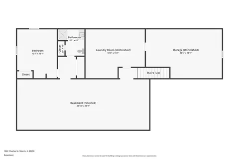 Floorplan - 1802 Charles St, Morris, IL 60450 photo 2 of 3