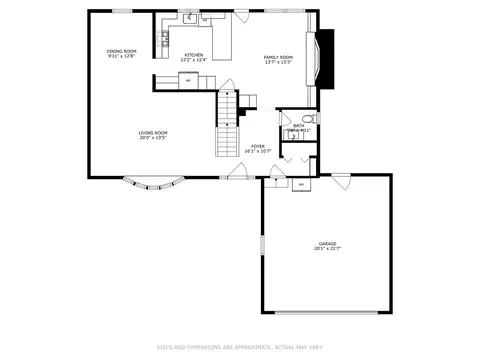 Floorplan - 1509 Hill Ave, Wheaton, IL 60187 photo 3 of 4