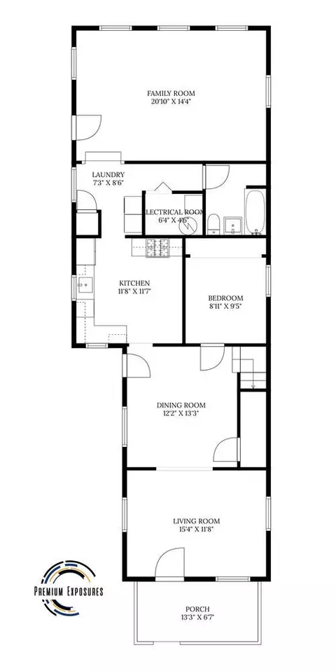 Floorplan - 308 S Williams St, Forrest, IL 61741 photo 1 of 2
