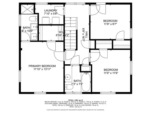 Floorplan - 2235 Bennett Ave, Evanston, IL 60201 photo 4 of 5