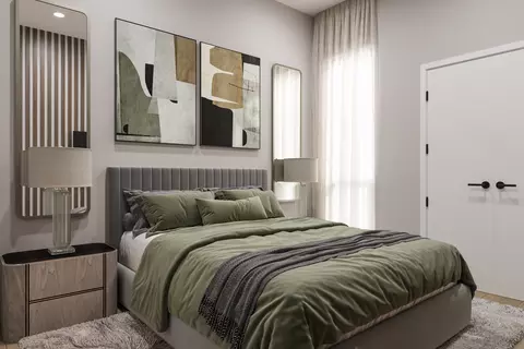 Bedroom - 2248 W North Ave #PH-4, Chicago, IL 60647 photo 4 of 5