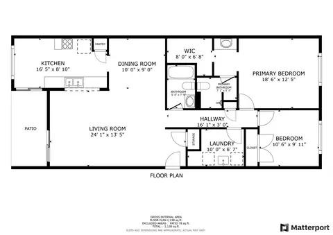 Floorplan - 307 Walters Ln #1A, Itasca, IL 60143 photo 1 of 1