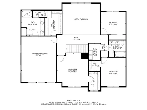 Floorplan - 27101 Rustic Wood Ln, Plainfield, IL 60585 photo 2 of 4