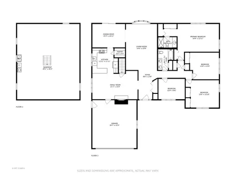 Floorplan - 1616 Emerson Ct, Wheaton, IL 60189 photo 1 of 2
