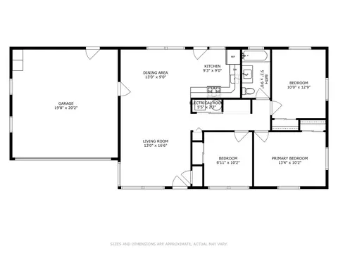 Floorplan - 221 E Normandy Dr, Addison, IL 60101 photo 1 of 1