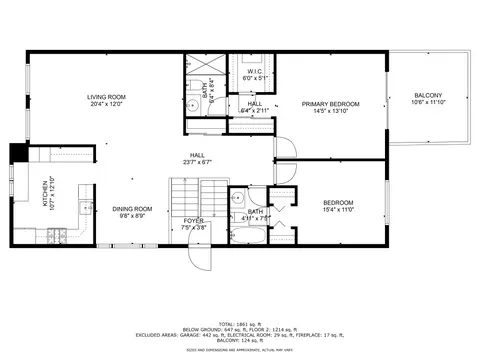 Floorplan - 46 Portwine Rd, Willowbrook, IL 60527 photo 1 of 2