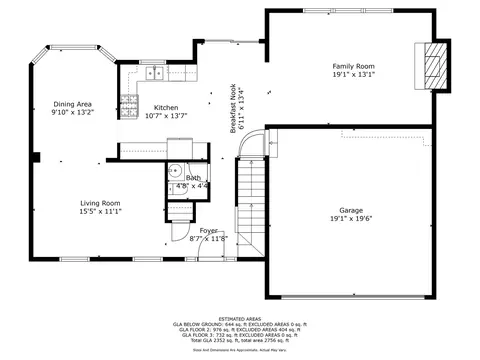 Floorplan - 1239 Windemere Ave, Naperville, IL 60564 photo 1 of 4