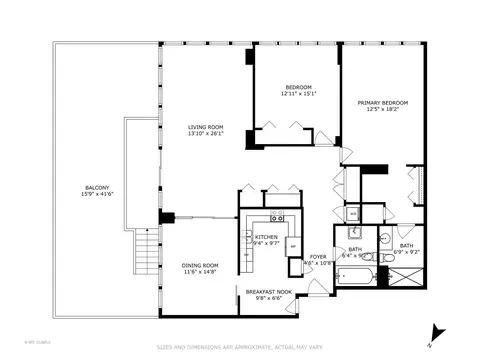 Floorplan - 200 E Delaware Pl #3D, Chicago, IL 60611 photo 1 of 1