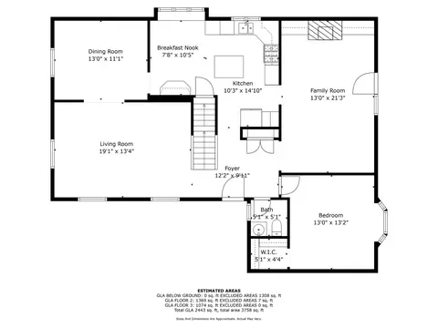 Floorplan - 1658 Apache Dr, Naperville, IL 60563 photo 2 of 4