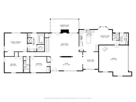Floorplan - 39 W165 Red Cloud Ln, Elgin, IL 60124 photo 2 of 3