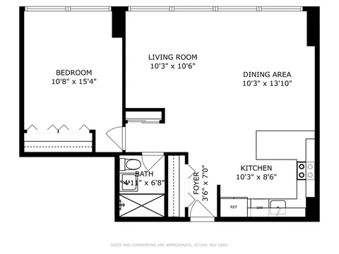 Floorplan - 33 E Cedar St #5C, Chicago, IL 60611 photo 1 of 1