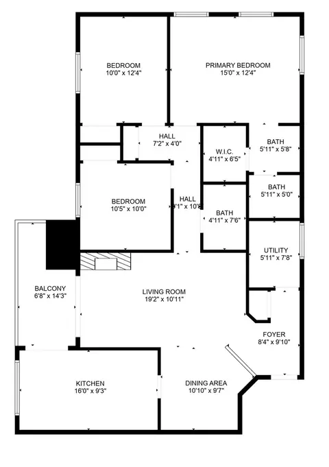 Floorplan - 4 Creekside Cir #D, Elgin, IL 60123 photo 1 of 1