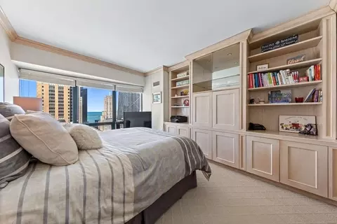 Bedroom - 100 E Huron St #1803, Chicago, IL 60611 photo 2 of 2