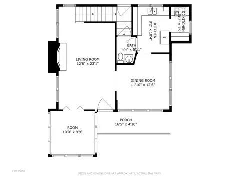 Floorplan - 844 Prospect St, Elgin, IL 60120 photo 3 of 4