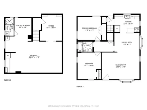 Floorplan - 145 N Eastern Ave, Bartlett, IL 60103 photo 2 of 3