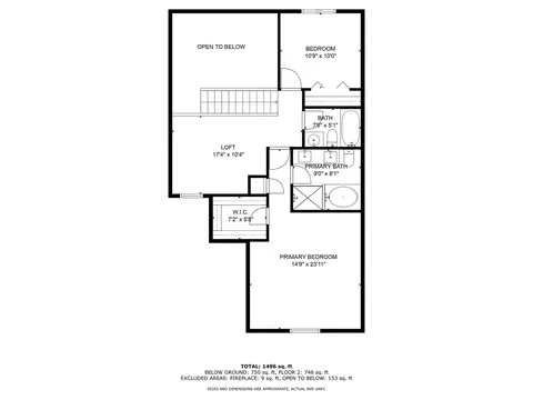 Floorplan - 733 Bent Ridge Ln, Elgin, IL 60120 photo 2 of 3