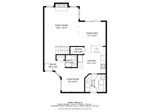 Floorplan - 733 Bent Ridge Ln, Elgin, IL 60120 photo 1 of 3