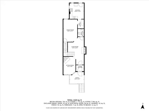 Floorplan - 734 E 42nd St, Chicago, IL 60653 photo 2 of 3