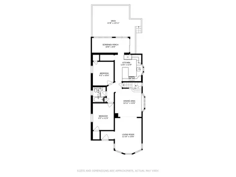 Floorplan - 3733 Harrison Ave, Brookfield, IL 60513 photo 3 of 3