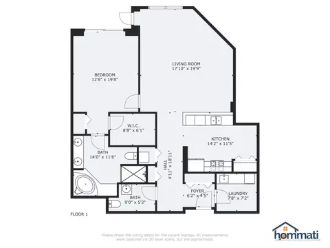 Floorplan - 1 Itasca Pl #111, Itasca, IL 60143 photo 1 of 1