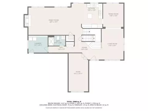 Floorplan - 1383 Haversham Dr, Aurora, IL 60502 photo 3 of 4