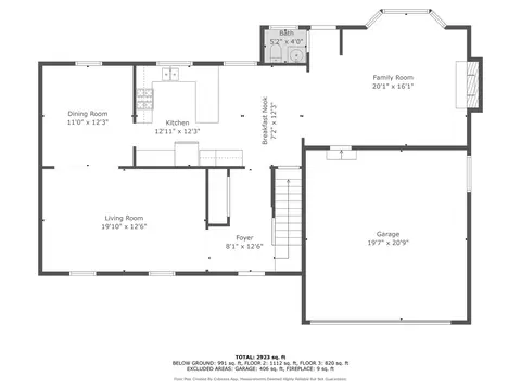 Floorplan - 1635 Orth Dr, Wheaton, IL 60189 photo 2 of 4