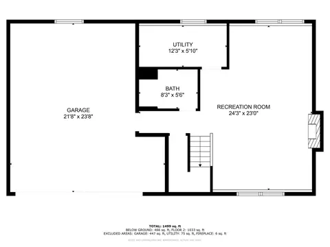 Floorplan - 1147 Windsor Dr, Wheaton, IL 60189 photo 2 of 3