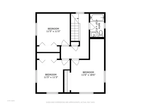 Floorplan - 107 W Jeffery Ave, Wheeling, IL 60090 photo 2 of 3