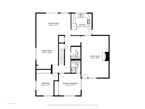 Floorplan - 107 W Jeffery Ave, Wheeling, IL 60090 photo 3 of 3
