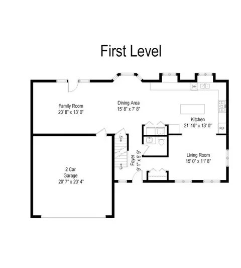 Floorplan - 8001 William Dr, Willowbrook, IL 60527 photo 1 of 4
