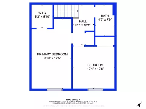 Floorplan - 1653 Valley Forge Ct #B, Wheaton, IL 60189 photo 2 of 4