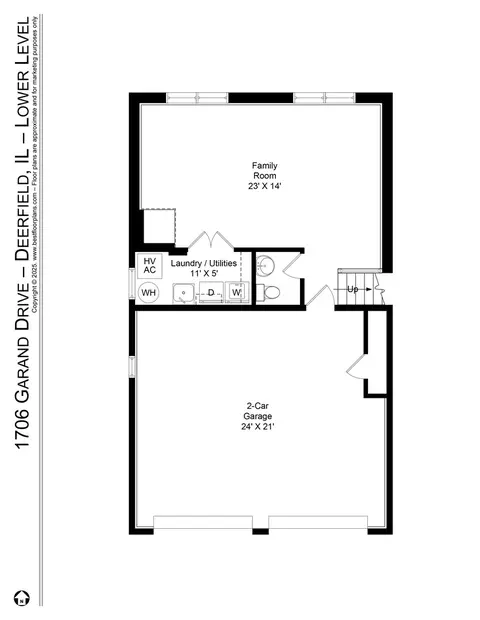 Floorplan - 1706 Garand Dr, Deerfield, IL 60015 photo 3 of 3