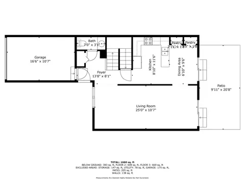 Floorplan - 206 Shadowbend Dr, Wheeling, IL 60090 photo 1 of 4