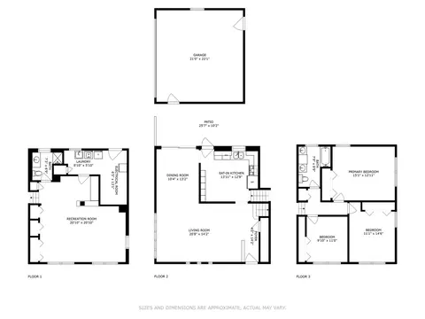 Floorplan - 418 Warren Rd, Glenview, IL 60025 photo 1 of 4