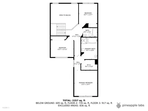 Floorplan - 347 Cimarron Rd E, Lombard, IL 60148 photo 2 of 3