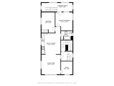 Floorplan - 1733 N Keating Ave, Chicago, IL 60639 photo 3 of 4