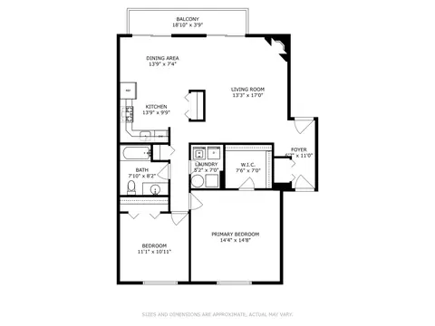 Floorplan - 2360 South St #E, Elgin, IL 60123 photo 1 of 1