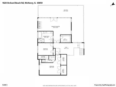 Floorplan - 1828 Orchard Beach Rd, Mchenry, IL 60050 photo 3 of 4