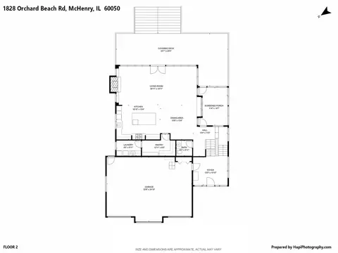 Floorplan - 1828 Orchard Beach Rd, Mchenry, IL 60050 photo 1 of 4