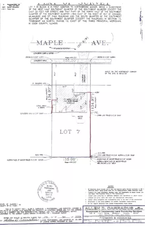 Floorplan - 1717 Maple Ave, Northbrook, IL 60062 photo 2 of 2